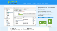 Desktop Screenshot of mongodbmanager.com