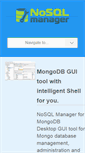 Mobile Screenshot of mongodbmanager.com